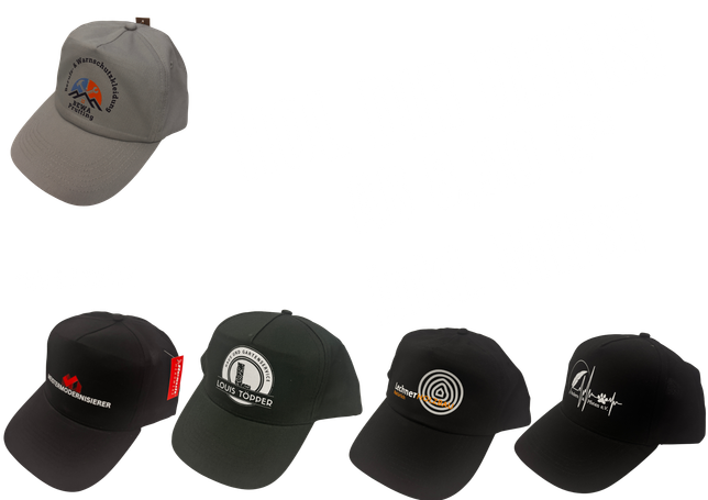 Vereine Firmen Feuerwehr Mützen Caps mit Logo Rosenheim Mega Angebot