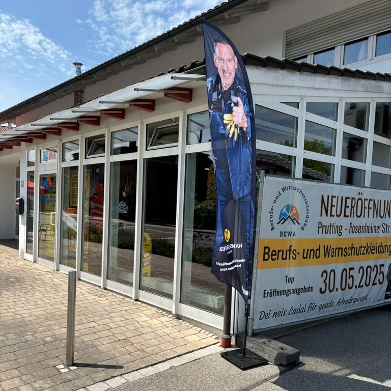 BEWA Prutting Arbeitskleidung Rosenheim Außenansicht