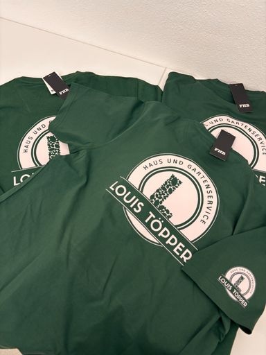 Logodruck Shirtdruck veredelung Firmenlogo rosenheim BEWA Prutting Wasserburg